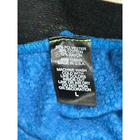 Aviator Nation Logo Stripe Sweatpants Caribbean Blue Women's Large -SOLD OUT ONL - Picture 8 of 10